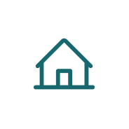 Geometric house icon representing available villas.